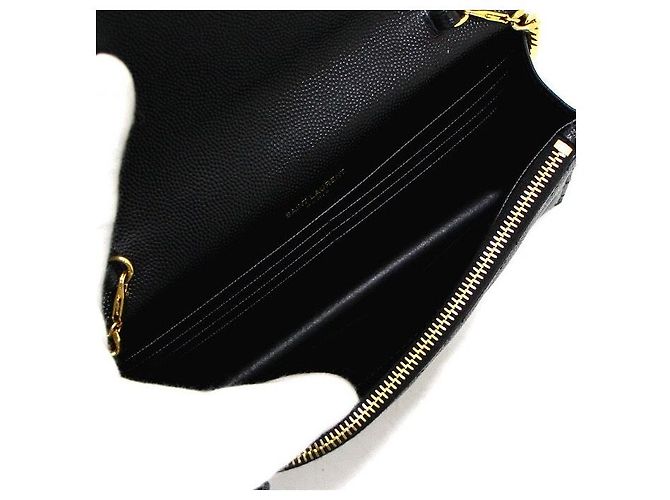 Autre Marque Borsa a tracolla Monogram Envelope Cassandra WOC con catena dorata - vista 7