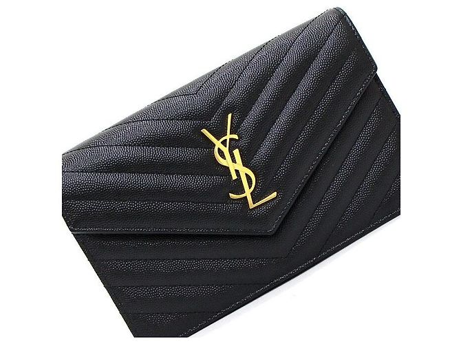 Autre Marque Borsa a tracolla Monogram Envelope Cassandra WOC con catena dorata - vista 9