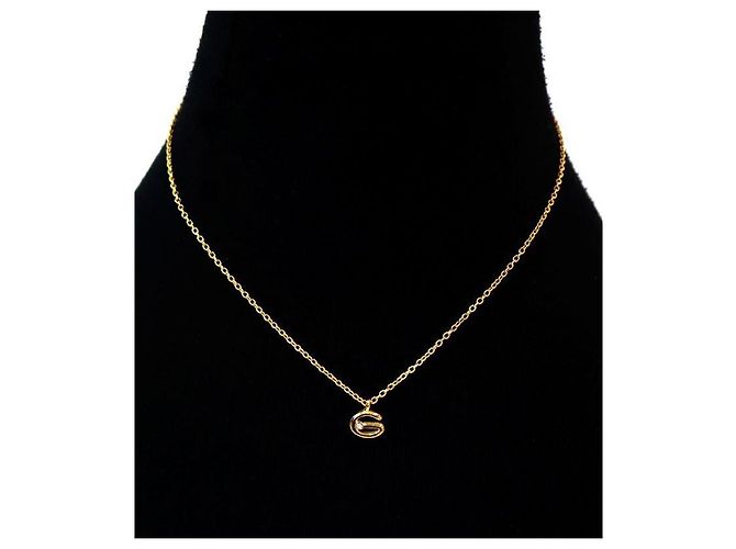 Collar Givenchy Cubic G Dorado - vista 5