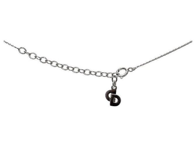 Collana Dior argento - vista 3