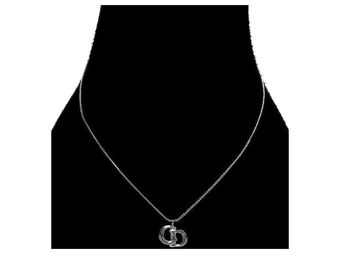 Collana Dior argento - vista 5