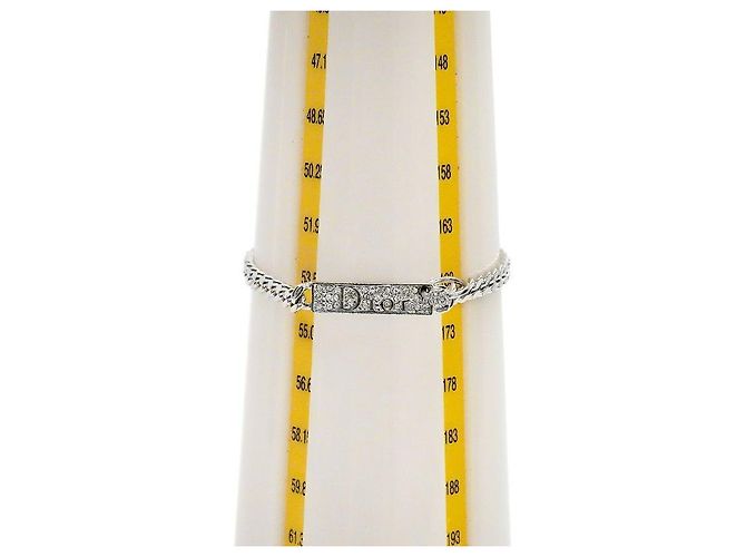 Dior Bracciale Cubic Plate Silver - vista 5