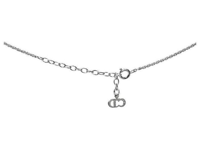 Collana Dior argento - vista 3