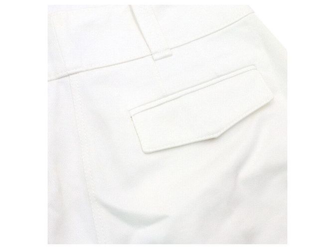 Burberry Pantalones de algodón de cintura alta para mujer - vista 7