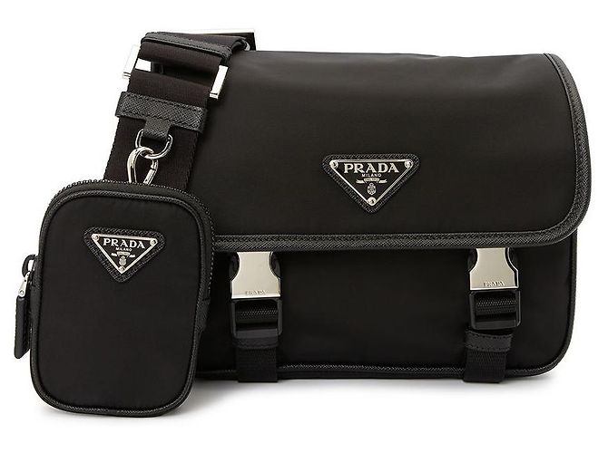 Prada Borsa a tracolla da uomo in Re-Nylon XOP - vista 2
