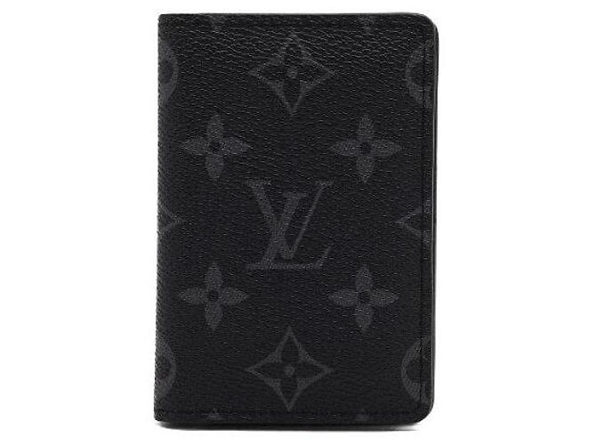 Louis Vuitton Monogram Eclipse Pocket Organizer Men's Card Case - view 2