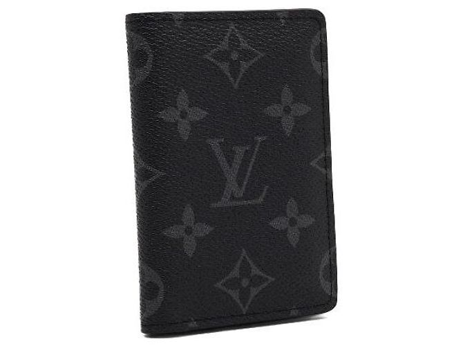 Louis Vuitton Monogram Eclipse Pocket Organizer Men's Card Case - view 4