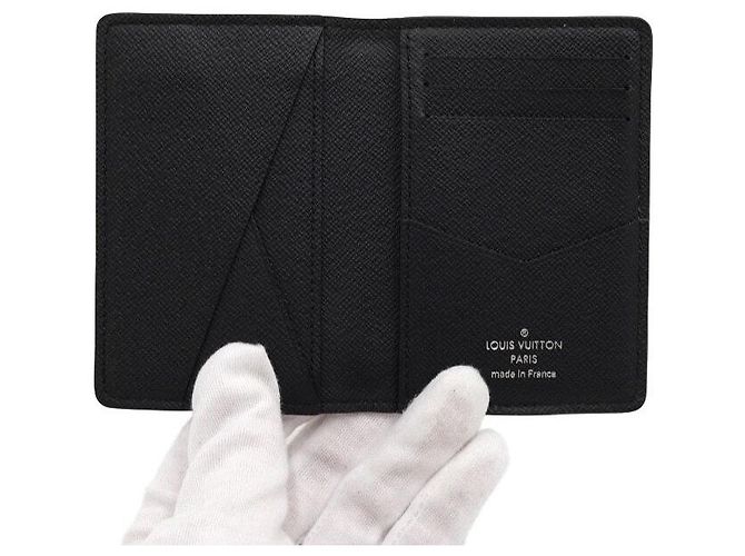 Louis Vuitton Monogram Eclipse Pocket Organizer Men's Card Case - view 5