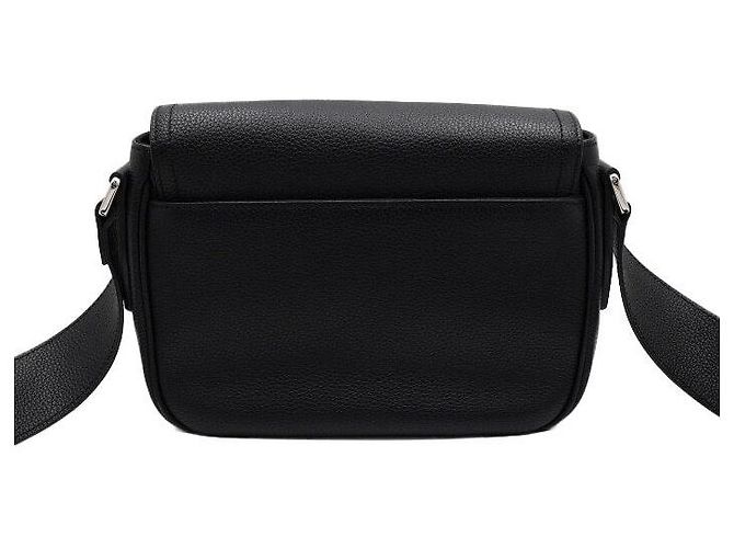 Dior Mini borsa a tracolla saddle in pelle nera da uomo - vista 4