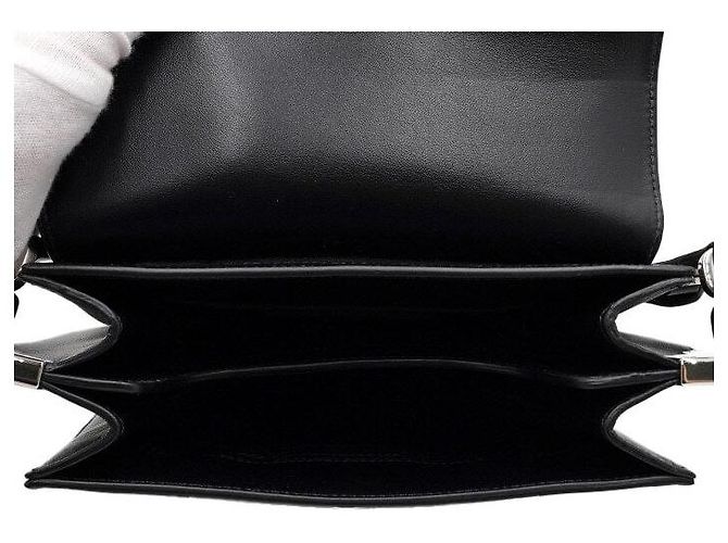 Prada Borsa a spalla e borsa a tracolla in nylon nero con logo - vista 5
