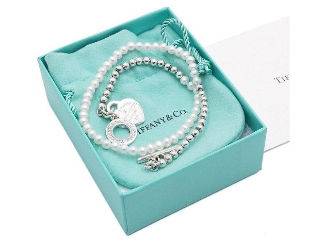 Tiffany & Co Bracciale da donna Return to Tiffany Silver Small Double Strap - vista 6
