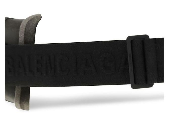 Balenciaga Black Polyamide Sunglasses - view 3