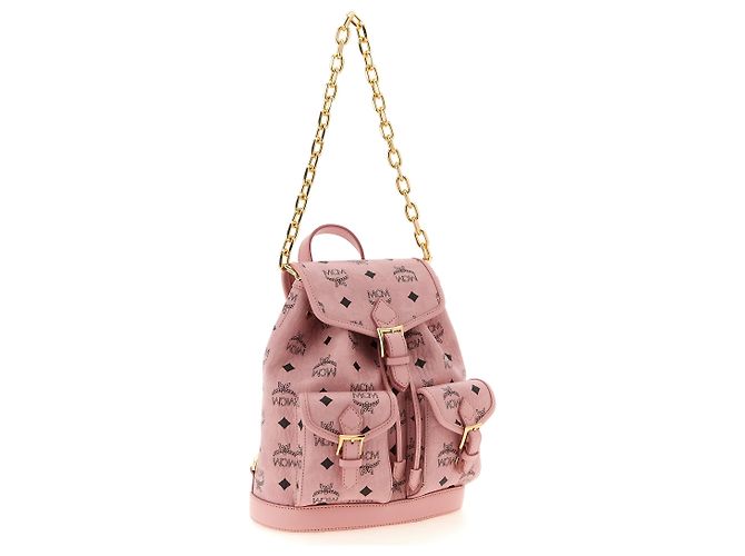 MCM Multicolor Polyethylene Backpack - view 3