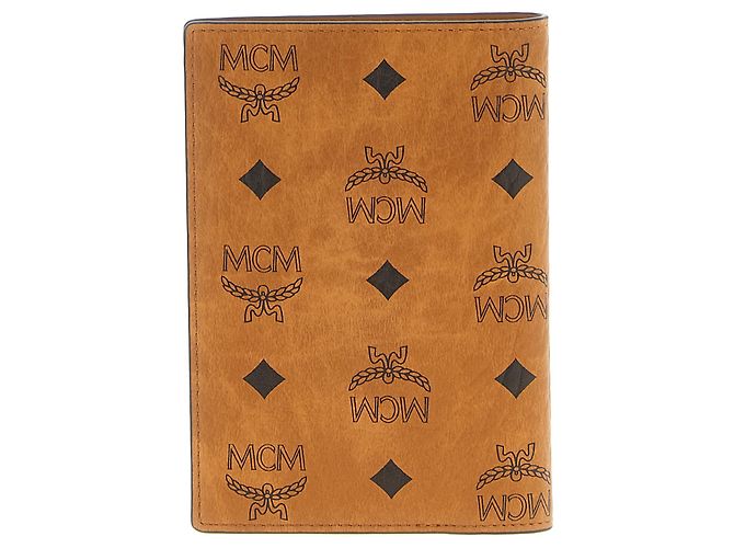 MCM Brown Polyethylene Wallet - view 2