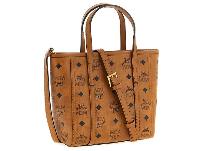 MCM Braune Polyethylen-Tote-Bag - Ansicht 2