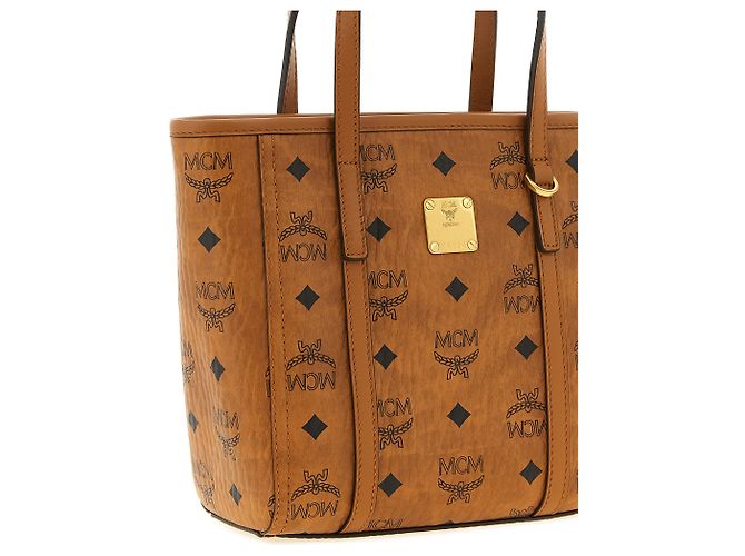 MCM Braune Polyethylen-Tote-Bag - Ansicht 3
