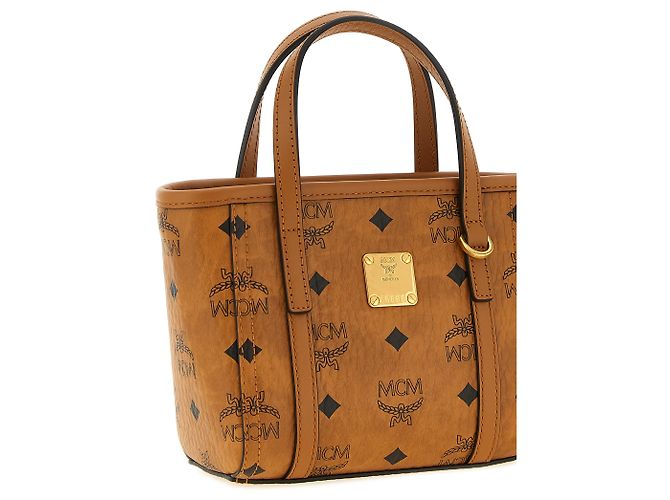 MCM Braune Polyethylen-Tasche - Ansicht 3