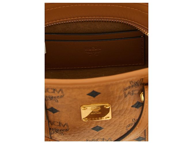MCM Braune Polyethylen-Tasche - Ansicht 4