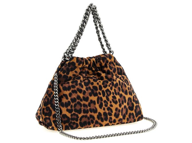 Stella Mc Cartney Borsa in poliestere marrone - vista 2