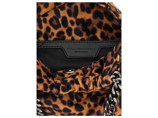 Stella Mc Cartney Borsa in poliestere marrone - vista 4