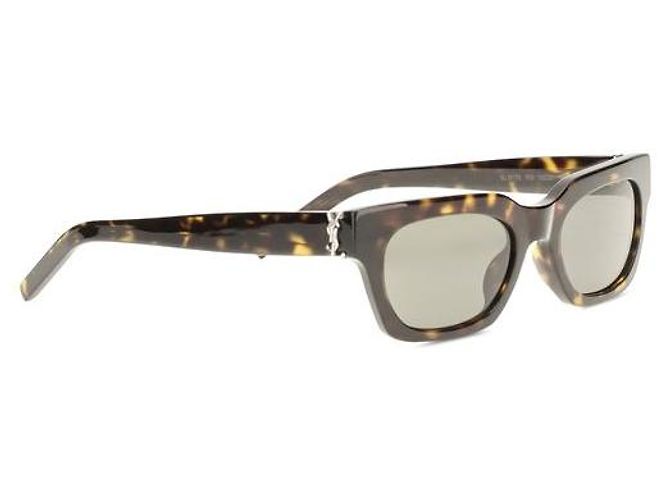 Autre Marque Gafas de sol de acetato marrón - vista 2