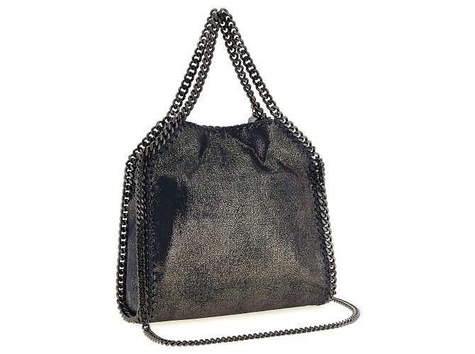 Stella Mc Cartney Blaue Handtasche aus Polyester - Ansicht 2