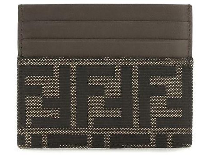 Fendi Brown Polyester Wallet - view 2
