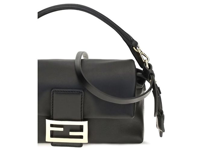 Fendi Borsa Black Lamb Ovis Aries - vista 4
