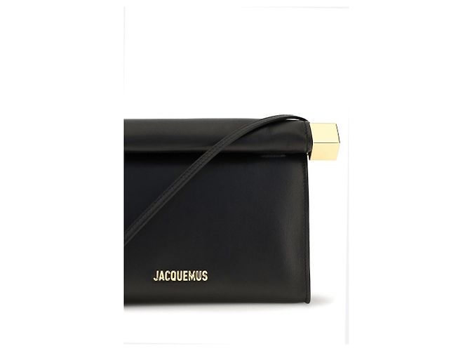 Jacquemus Borsa a tracolla Black Lamb Ovis Aries - vista 4