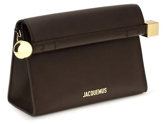 Jacquemus Borsa a tracolla Brown Lamb Ovis Aries - vista 2