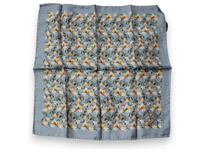 Dolce & Gabbana Seidenschal Gray Oranges - Ansicht 2