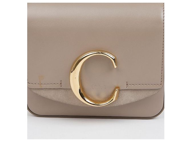 Chloé Mini Borsa a Tracolla Logo - vista 3