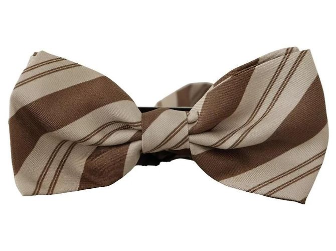Dolce & Gabbana Papillon regolabile a fantasia multicolore da uomo - vista 3