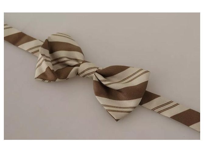 Dolce & Gabbana Papillon regolabile a fantasia multicolore da uomo - vista 4
