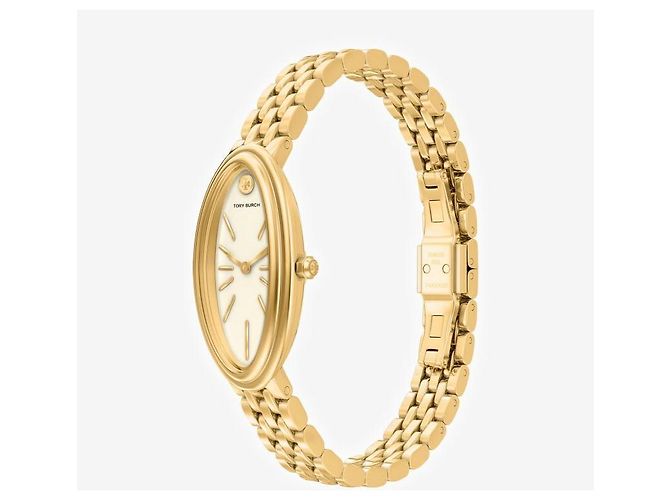 Tory Burch Reloj de metal ovalado para mujer - vista 4