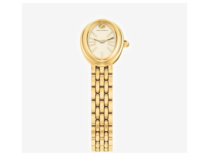 Tory Burch Reloj de metal ovalado para mujer - vista 7