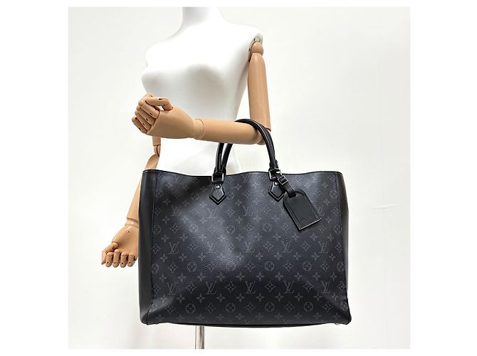Louis Vuitton Eclipse Monogram Grand Sac Tote Bag - vue 4