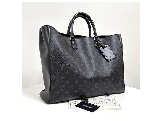 Louis Vuitton Eclipse Monogram Grand Sac Tote Bag - vue 5