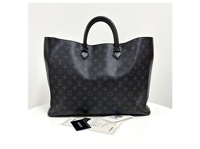 Louis Vuitton Eclipse Monogram Grand Sac Tote Bag - vue 6
