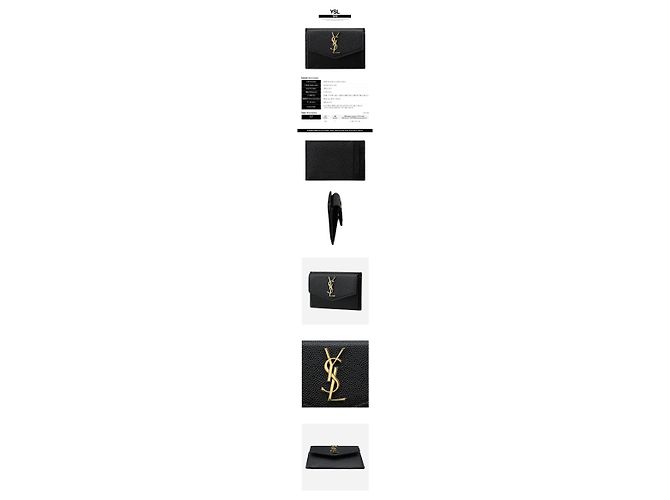 Autre Marque Uptown Monogram Kartenetui Schwarz - Ansicht 2