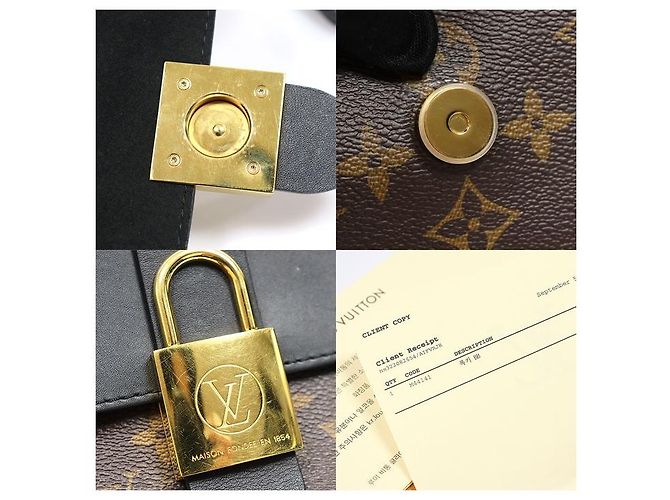 Louis Vuitton Monogram Canvas Noir Rocky BB - vista 7
