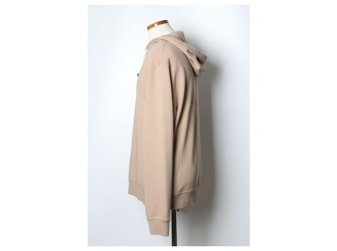 Brunello Cucinelli Baumwoll-T-Shirt mit Kapuze Beige - Ansicht 3