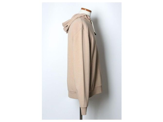 Brunello Cucinelli Baumwoll-T-Shirt mit Kapuze Beige - Ansicht 4