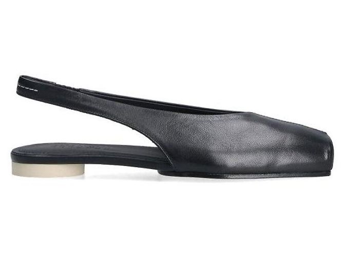 Maison Martin Margiela Slingback aus Leder mit eckiger Kappe - Ansicht 2