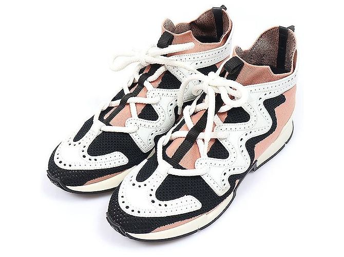 Hermès Sneakers alte Knit Action da donna - vista 2