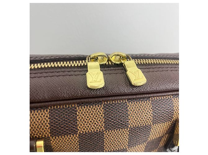 Borsa Louis Vuitton Damier Brera Marrone - vista 5