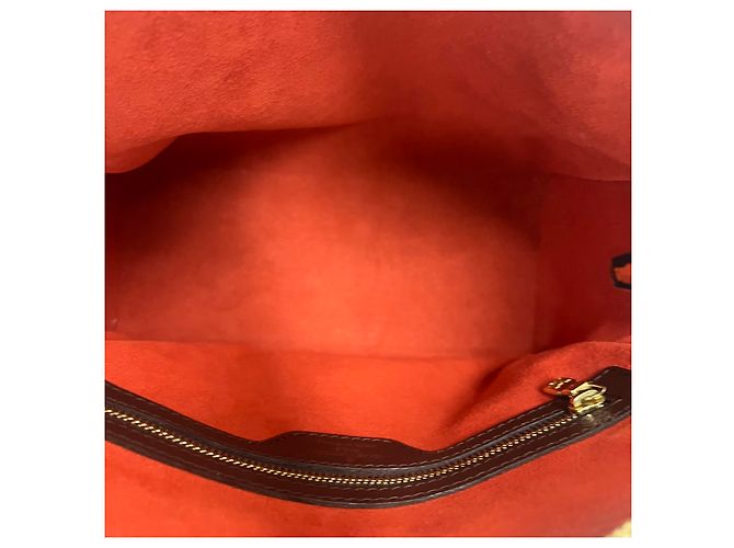 Borsa Louis Vuitton Damier Brera Marrone - vista 7