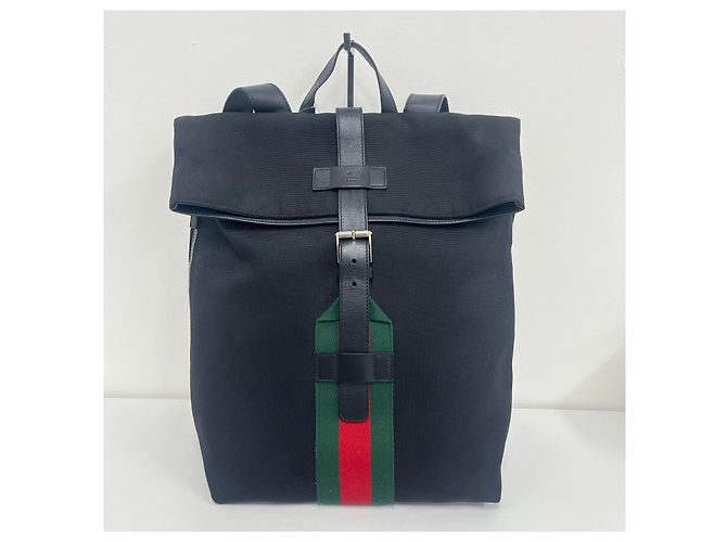 Gucci Sac à dos ceinture Web Techno Canvas - vue 2