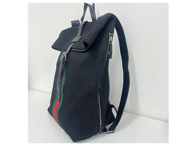 Gucci Sac à dos ceinture Web Techno Canvas - vue 5