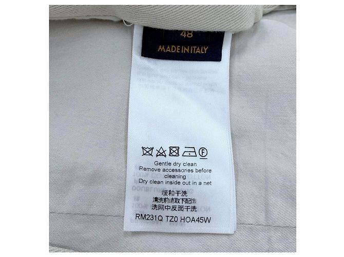 Louis Vuitton Workwear Shearling Jacke Monogram Ivory - Ansicht 8